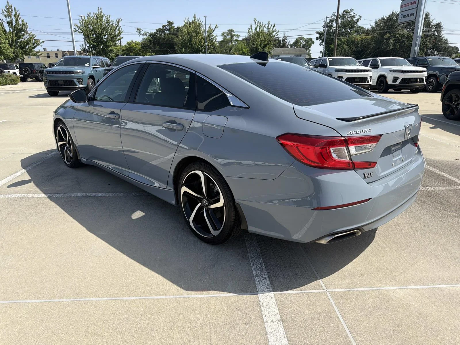 Used 2022 Blue Honda Sport 1.5T CVT image 5