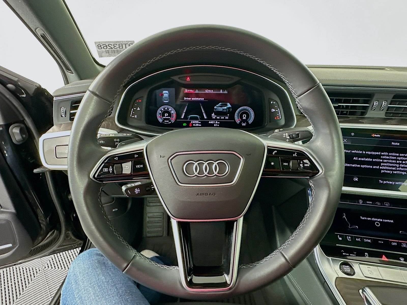 Used 2023 Mythos Black Metallic Audi 55 Premium Plus image 10