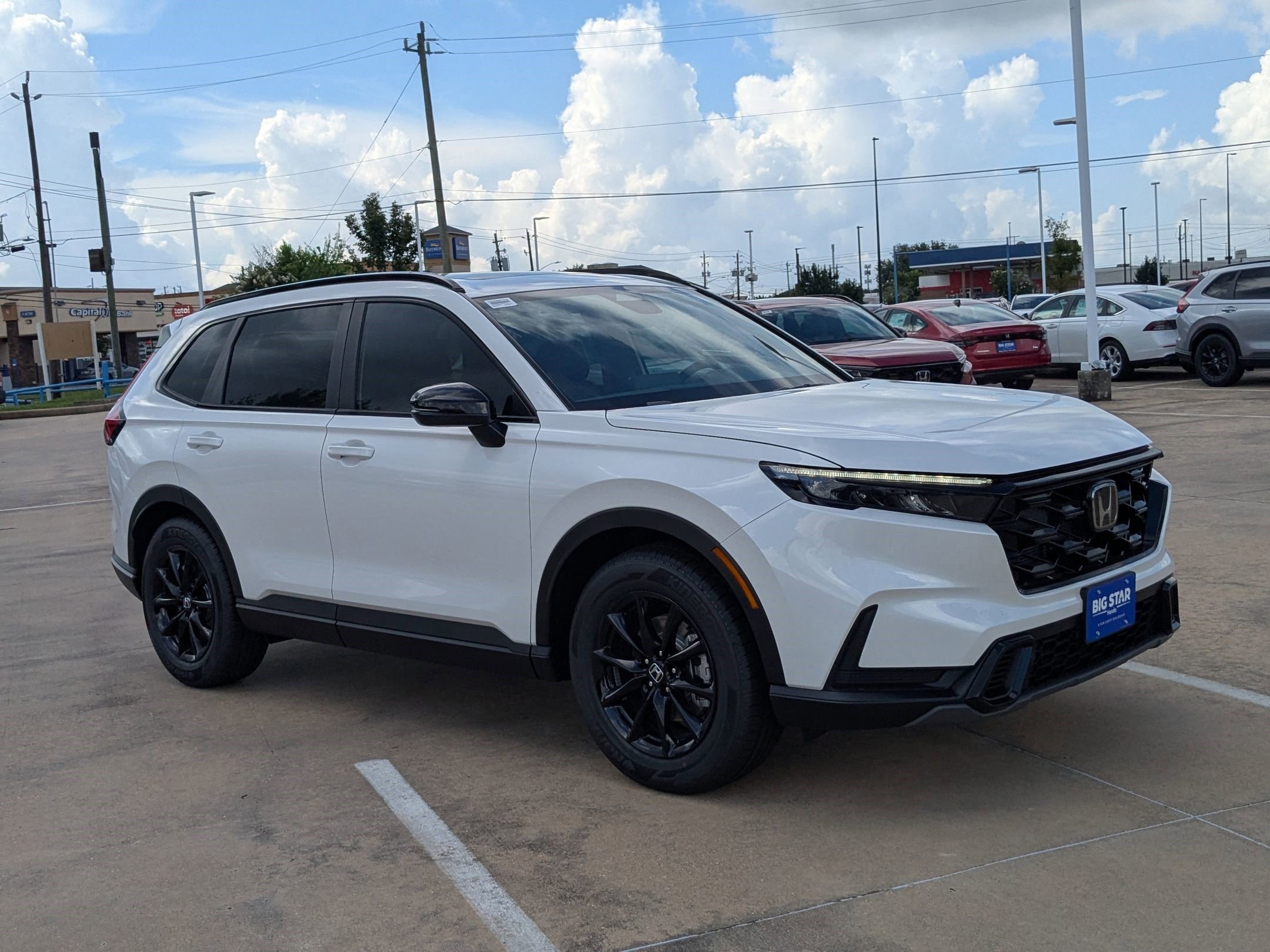 New 2026 Platinum White Pearl Honda Sport image 2