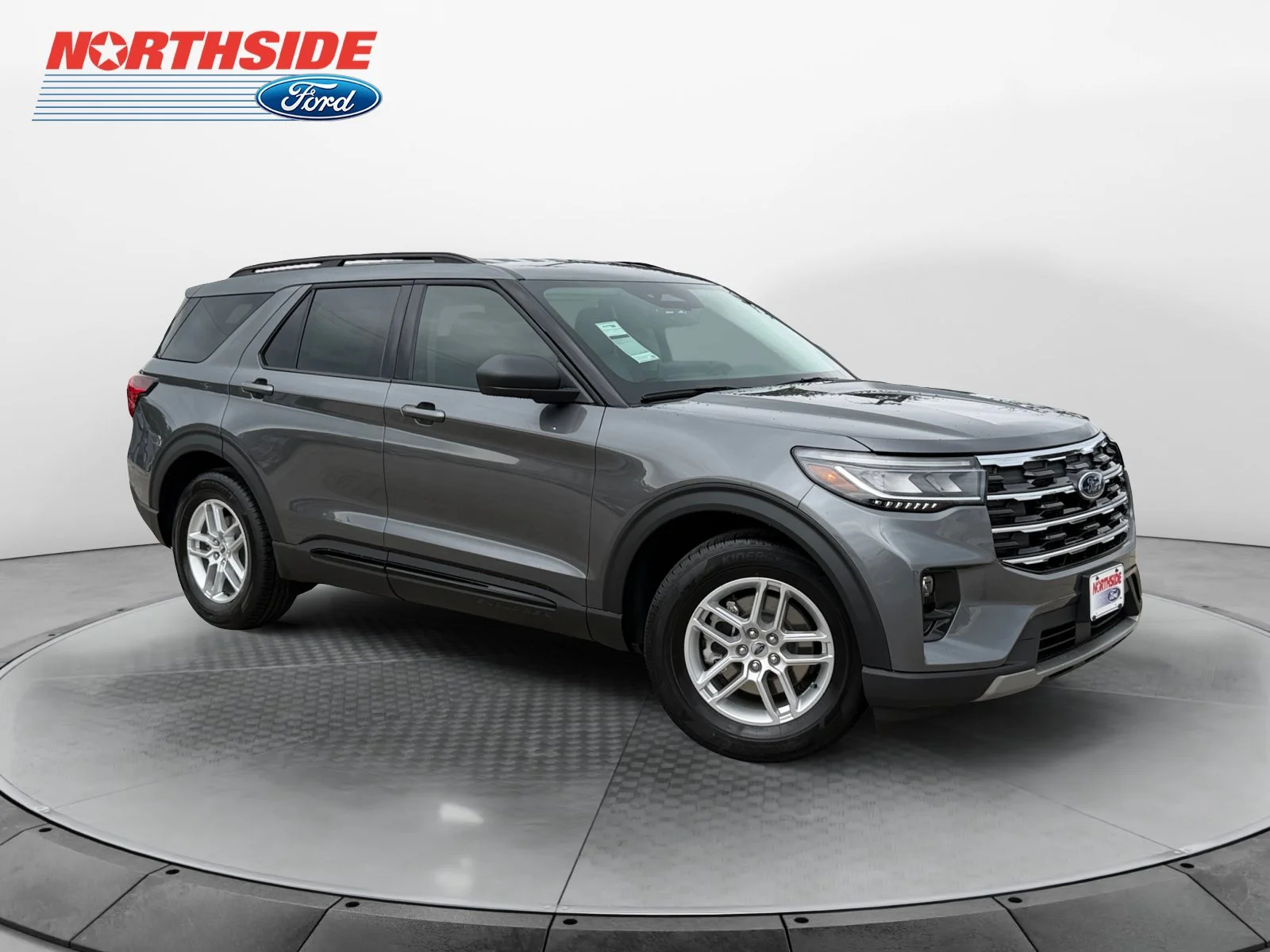 New 2026 Carbonized Gray Metallic Ford Active image 1