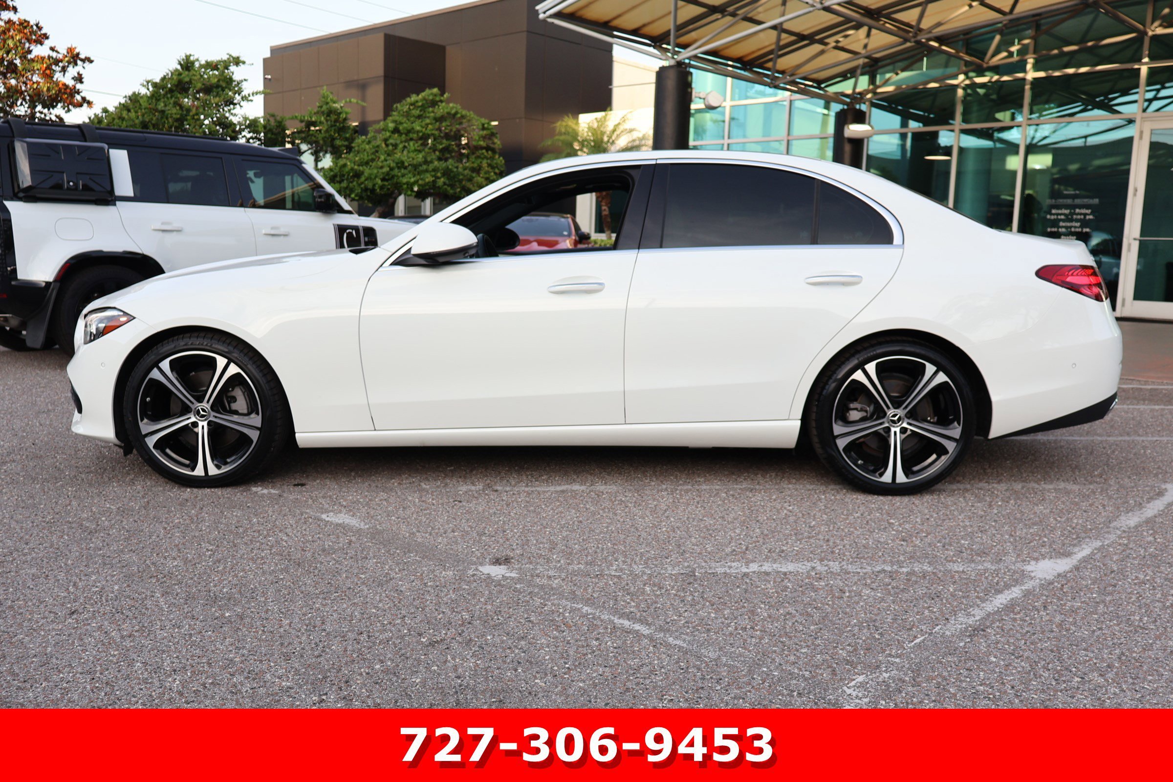 Certified Used 2023 Polar White Mercedes-Benz C 300 image 6