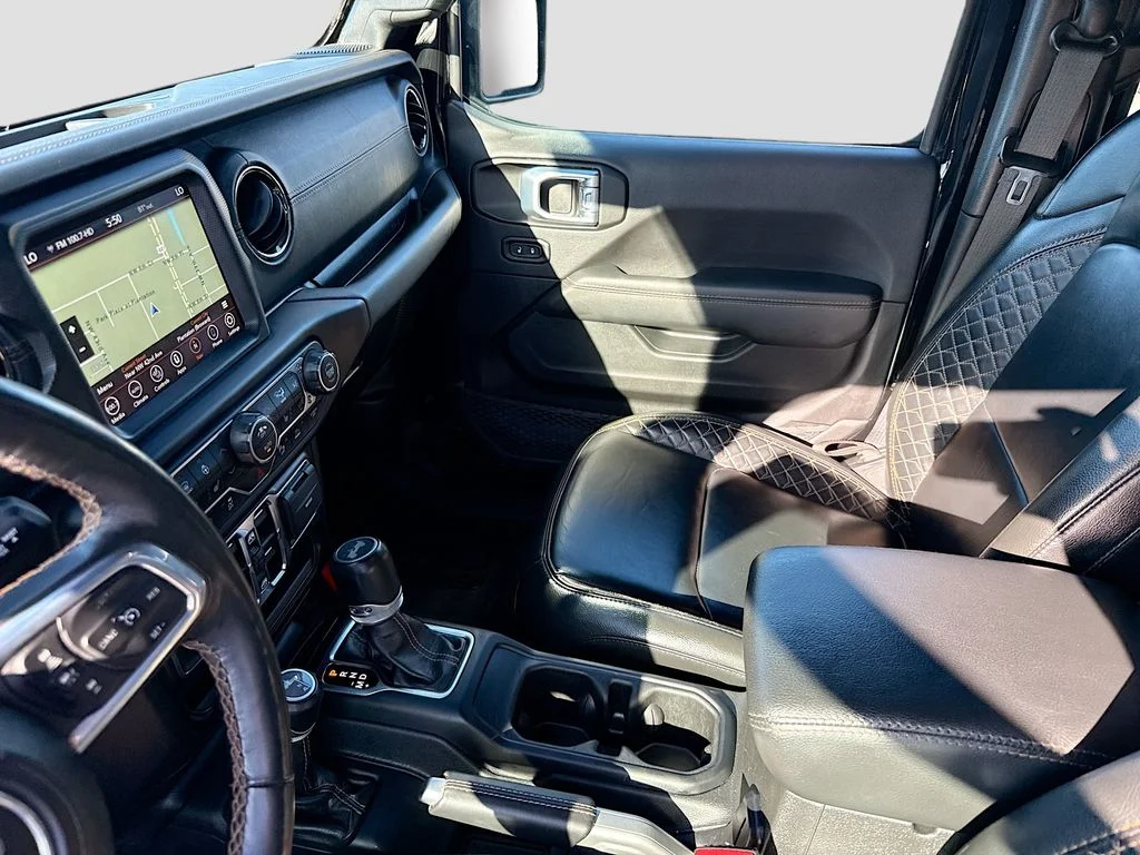 Used 2022 Black Jeep Unlimited Sahara High Altitude image 26