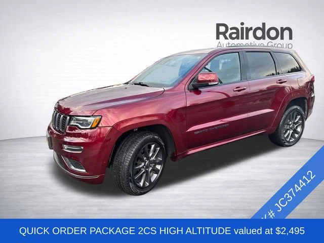 Used 2018 Velvet Red Pearlcoat Jeep High Altitude image 3