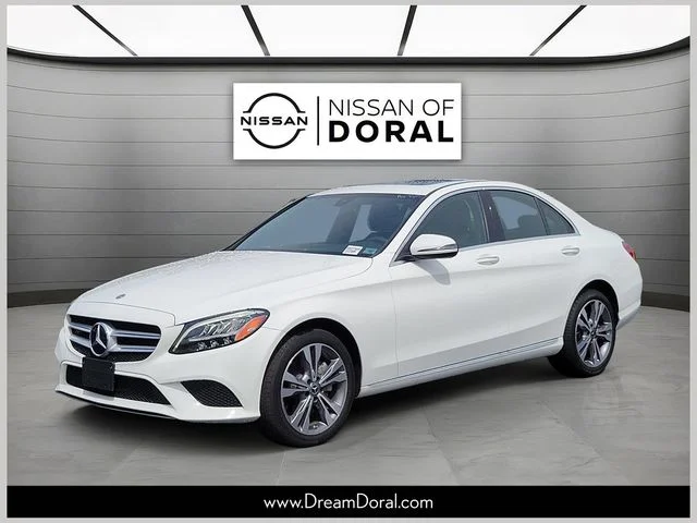 Used 2020 White Mercedes-Benz C 300 image 1