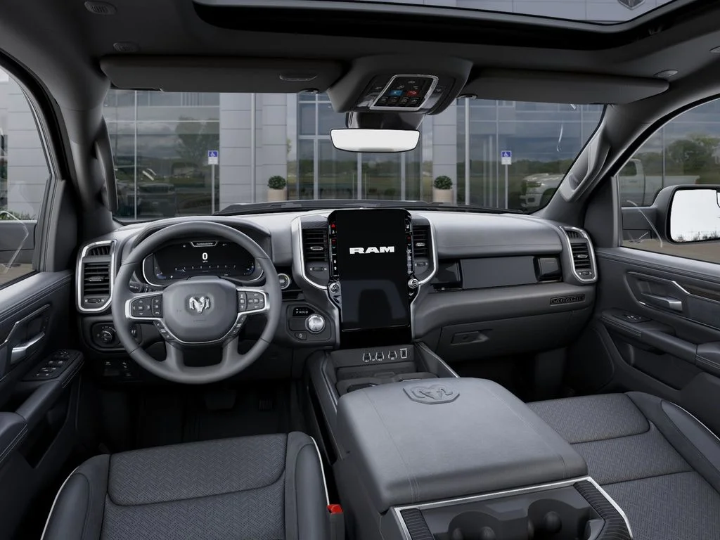 New 2026 Forged Blue Metallic Exterior Paint RAM Laramie image 15