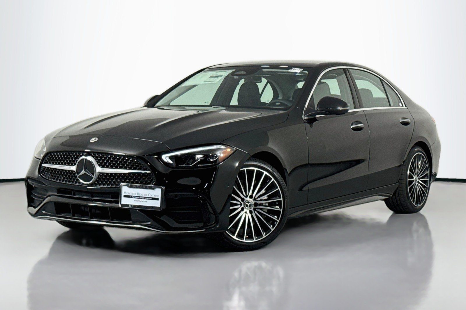 New 2026 Black Mercedes-Benz C 300 Sedan image 1