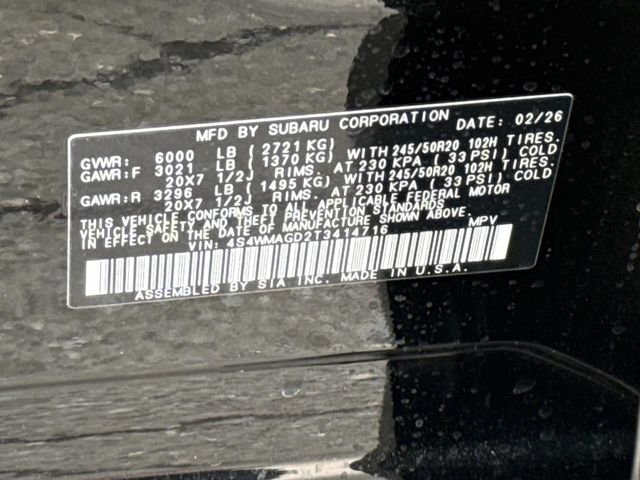 Used 2026 Black Subaru Limited image 31