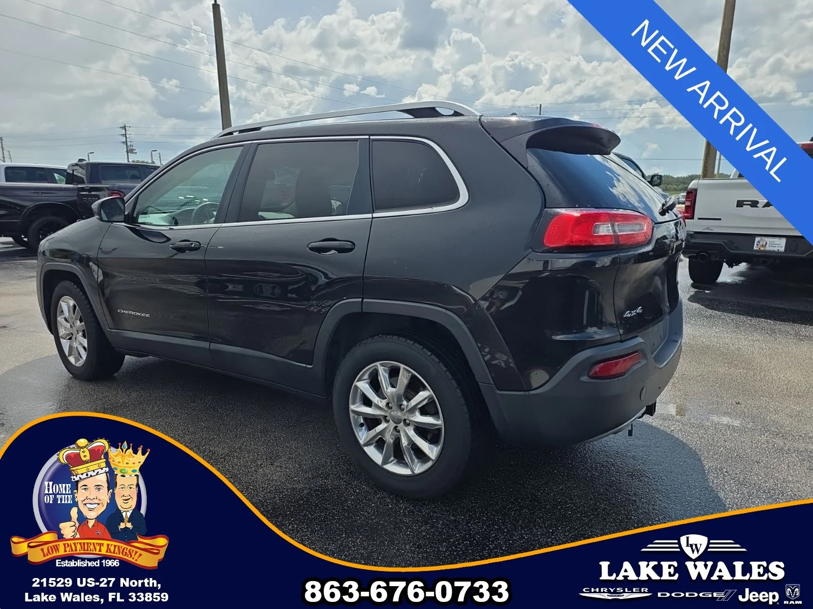 Used 2014 Black Jeep Limited image 5
