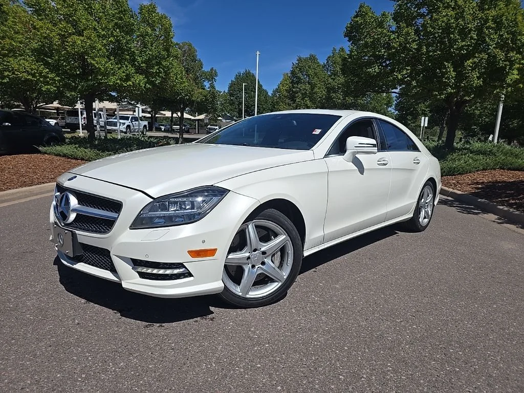 Used 2014 White Mercedes-Benz CLS 550 image 1