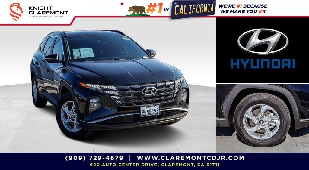 Used 2023 Phantom Black Hyundai SEL image 1