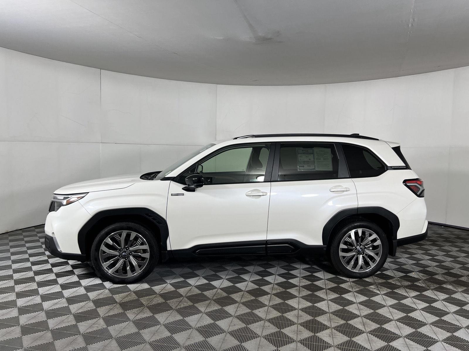 Used 2025 Crystal White Pearl Subaru Touring Hybrid image 11