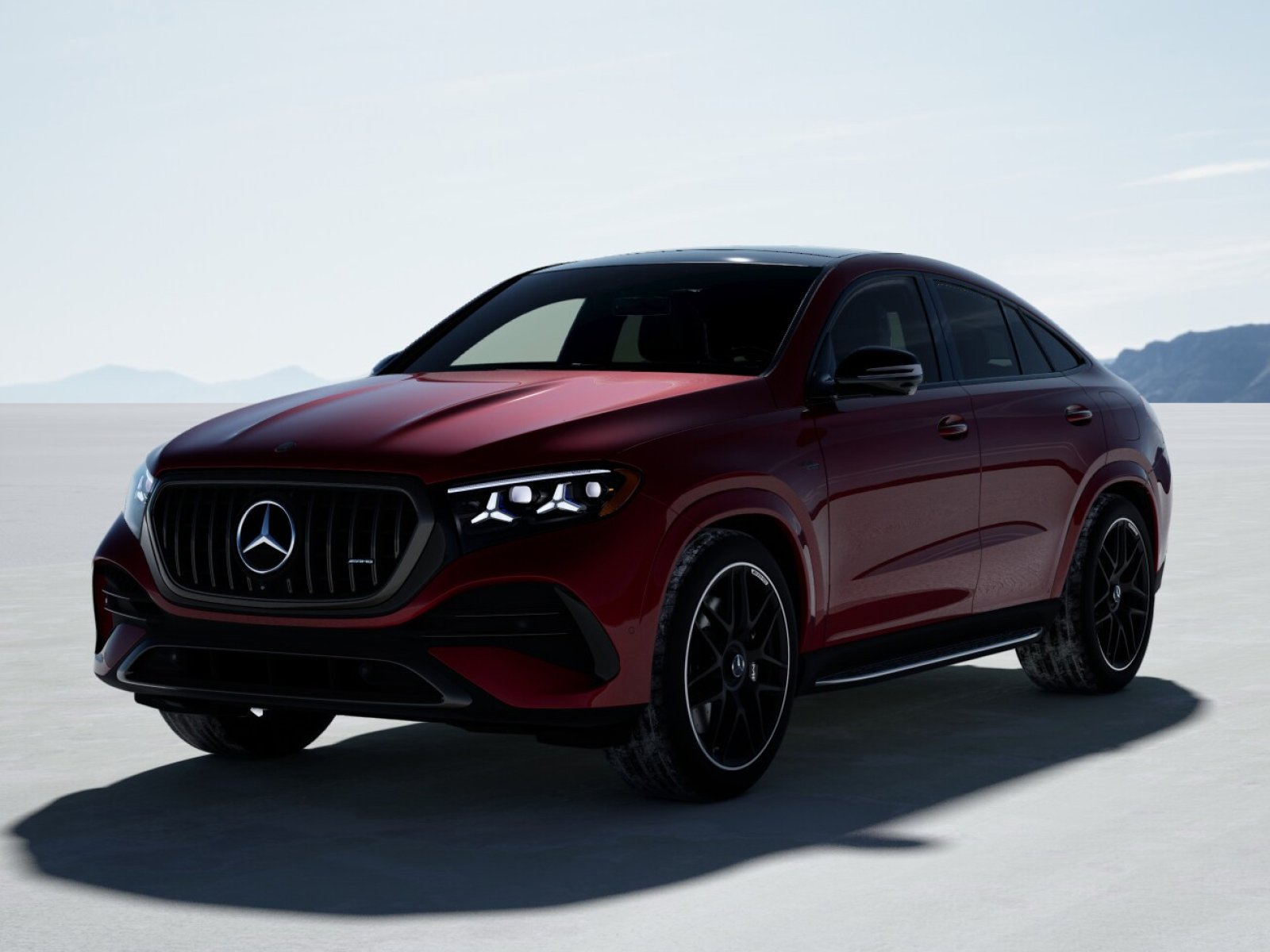 New 2027 MANUFAKTUR Patagonia Red Metallic Mercedes-Benz AMG® GLE 53e image 1