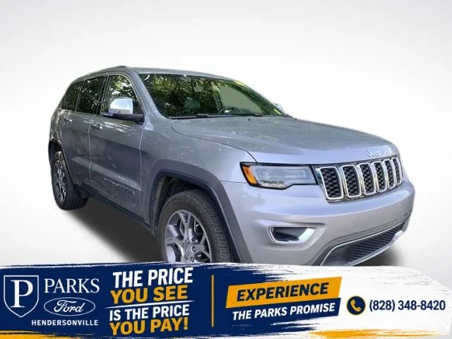 Used 2021 Silver Jeep Limited image 1