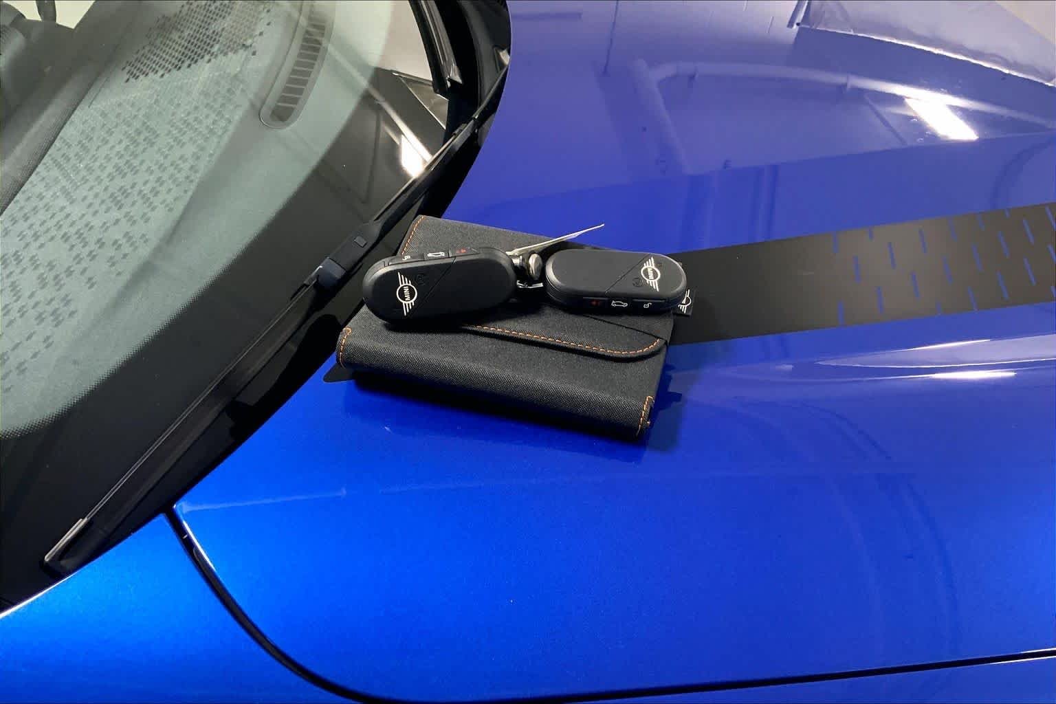 Certified Used 2025 Blazing Blue Metallic MINI John Cooper Works image 14