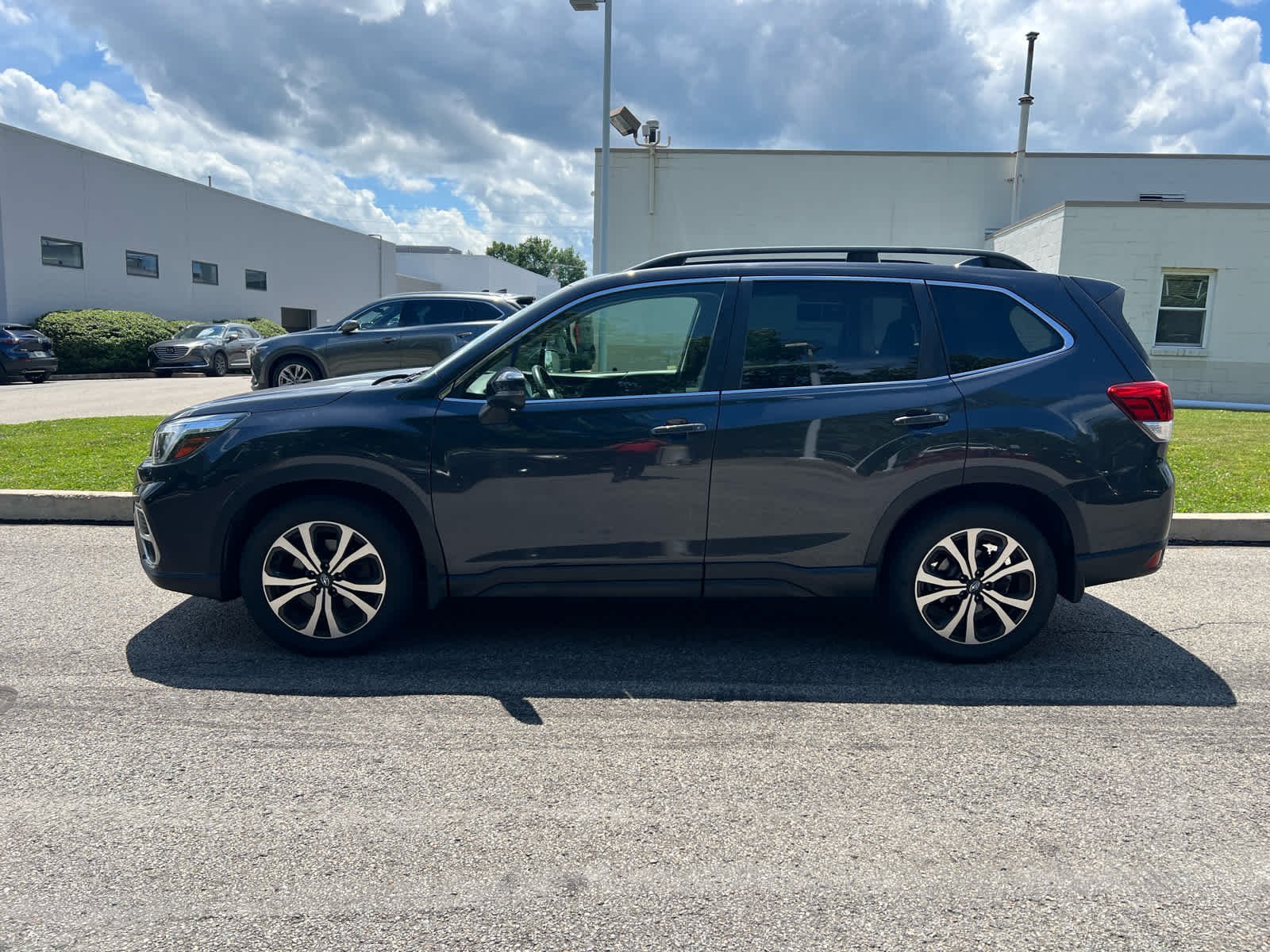 Used 2019 Dark Gray Metallic Subaru Limited image 2