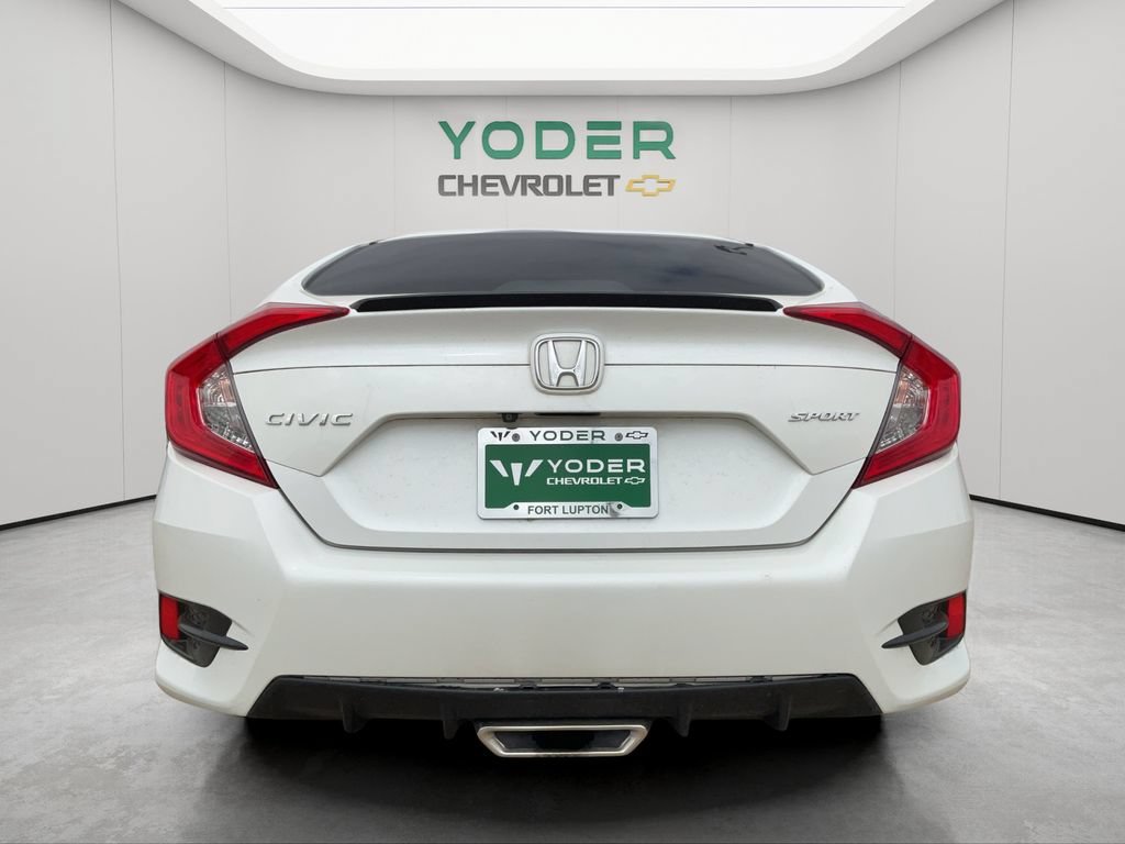 Used 2020 White Honda Sport image 8