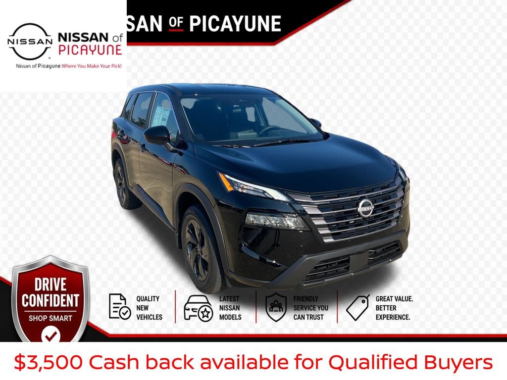New 2026 Super Black Nissan SV image 8