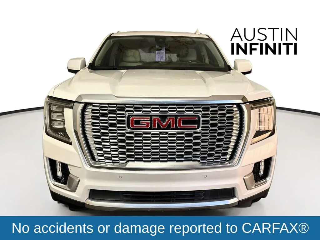 Used 2021 White Frost GMC Denali image 2