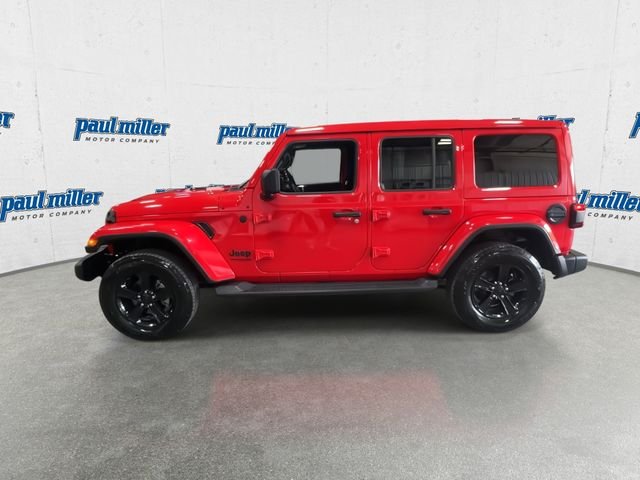 Certified Used 2021 Firecracker Red Clearcoat Jeep Unlimited Sahara Altitude image 10