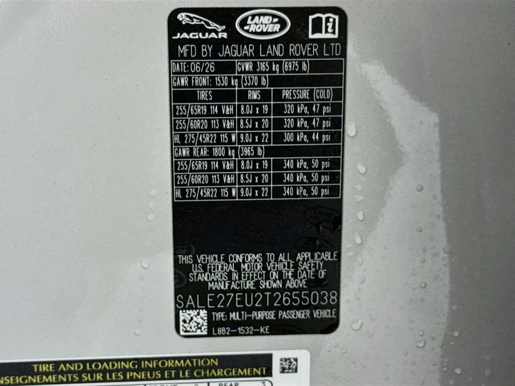 New 2026 Borasco Grey Land Rover X-Dynamic SE image 33