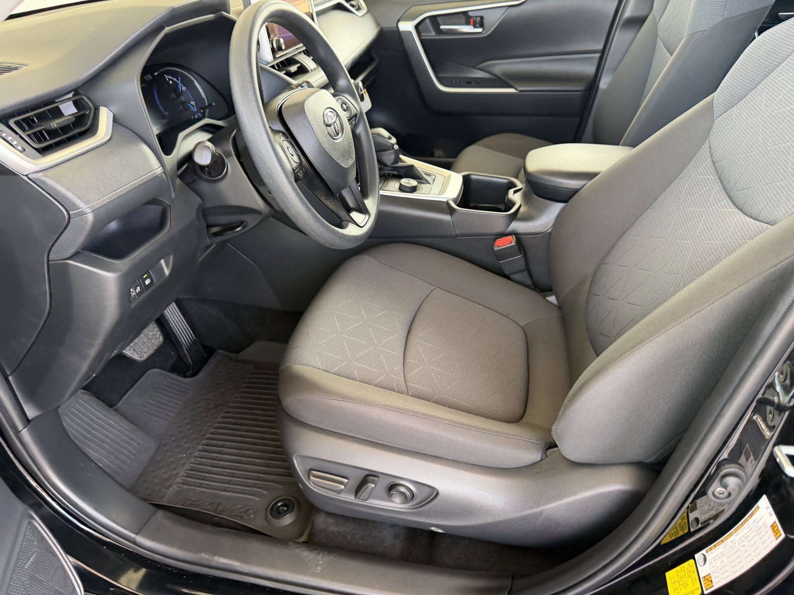 Certified Used 2025 Midnight Black Metallic Toyota Hybrid XLE image 20
