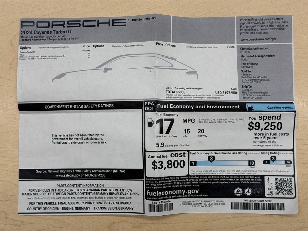 Used 2024 White Porsche Turbo GT image 43