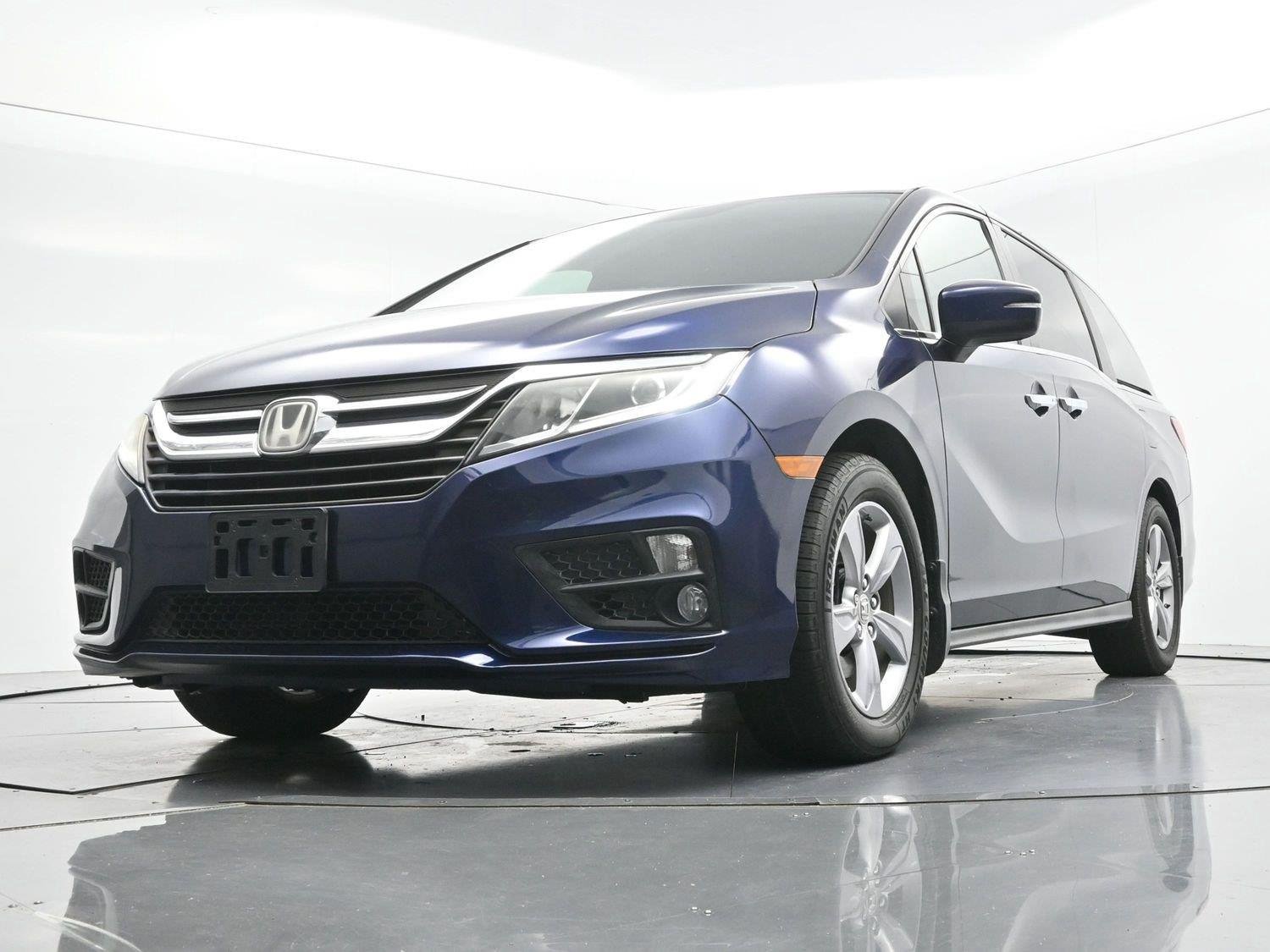 Used 2018 Obsidian Blue Pearl Honda EX-L image 43