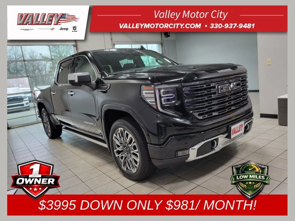 Used 2025 Black GMC Denali Ultimate image 1
