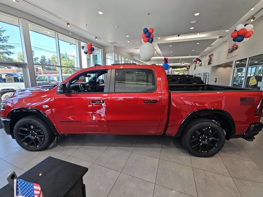 New 2026 Molten Red Pearl-Coat Exterior Paint RAM Laramie image 4