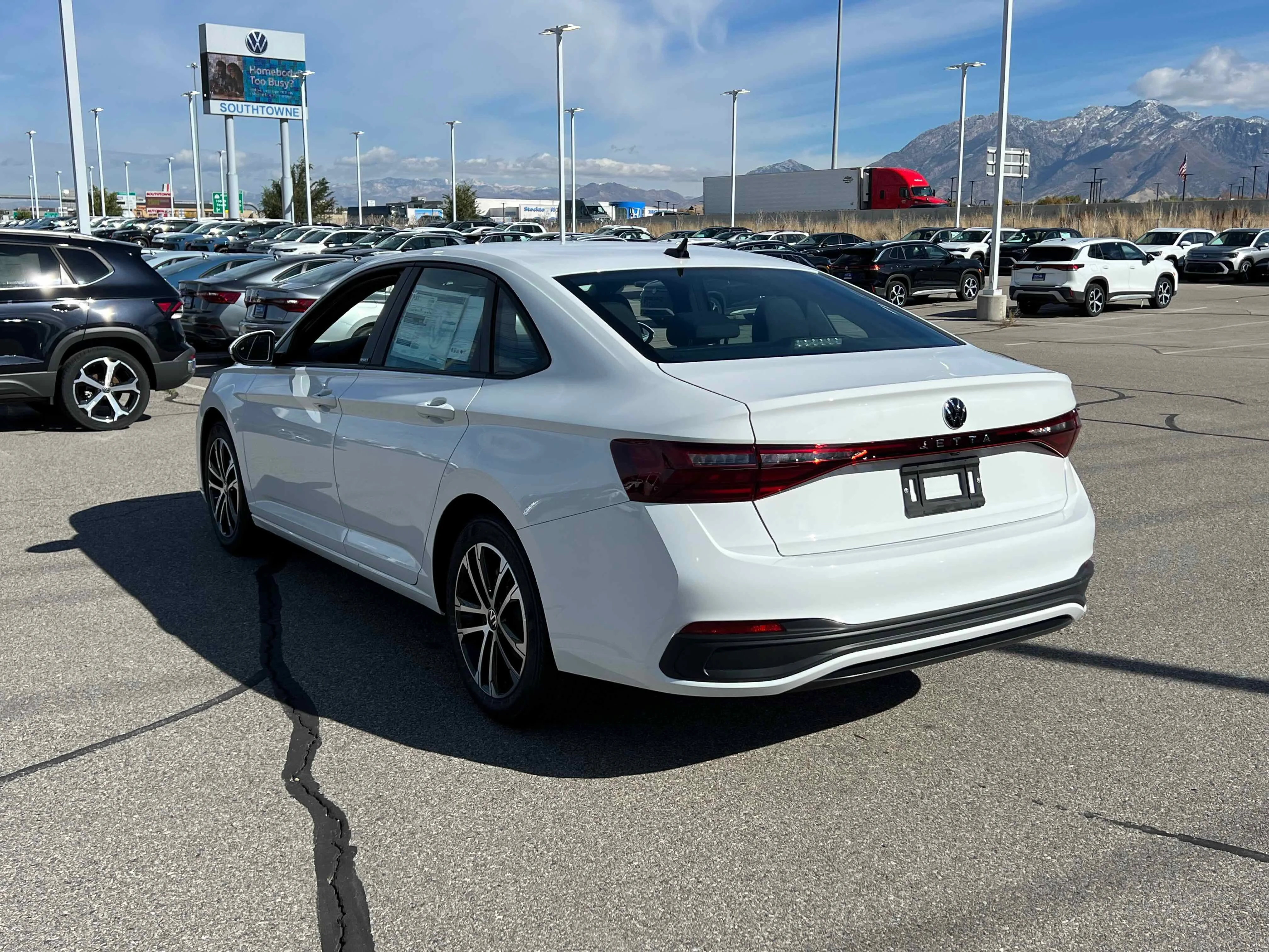 New 2026 Pure White Volkswagen Sport image 13