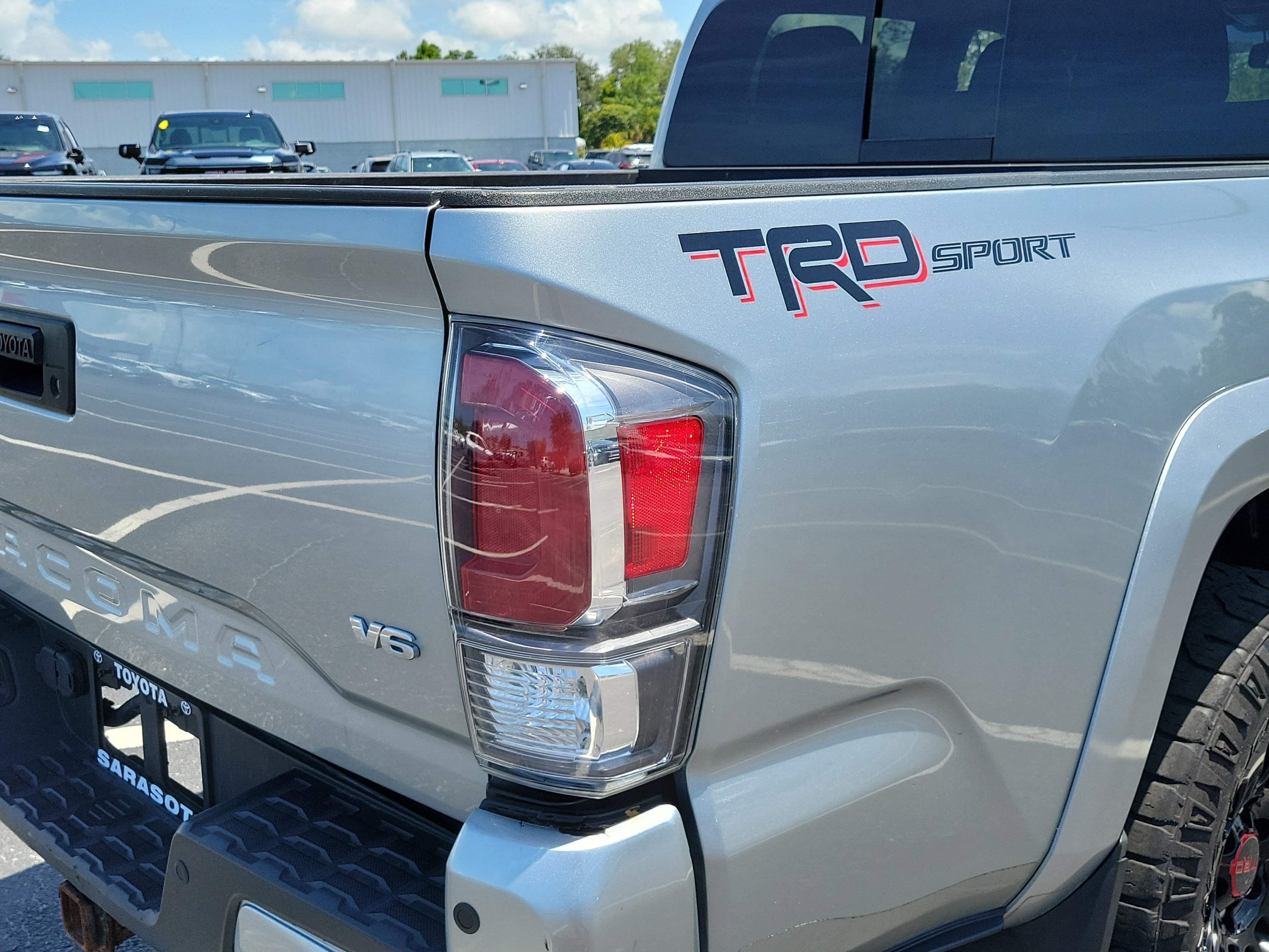 Used 2022 Celestial Silver Metallic Toyota TRD Sport image 10
