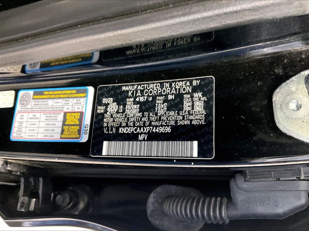 Used 2023 Black Kia LX image 34