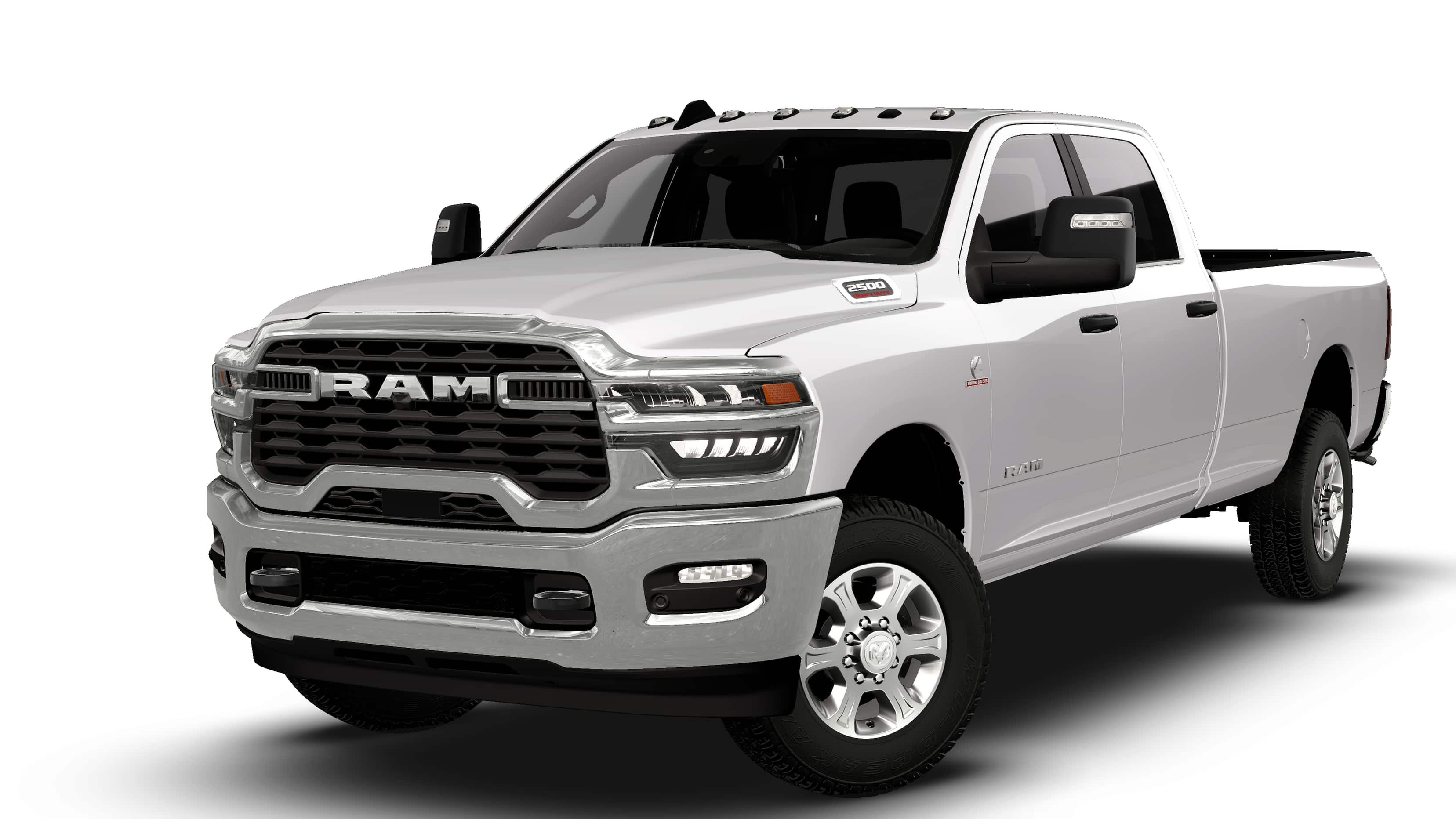 New 2027 Bright White Clear-Coat Exterior Paint RAM BIG HORN image 13