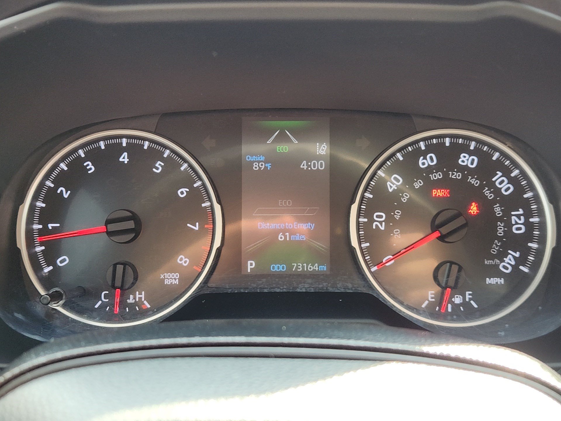 Used 2020 Blue Flame Toyota LE image 13