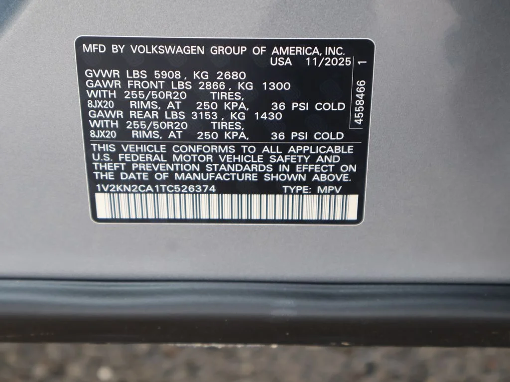 New 2026 Silver Volkswagen 2.0T SE w/Technology image 46