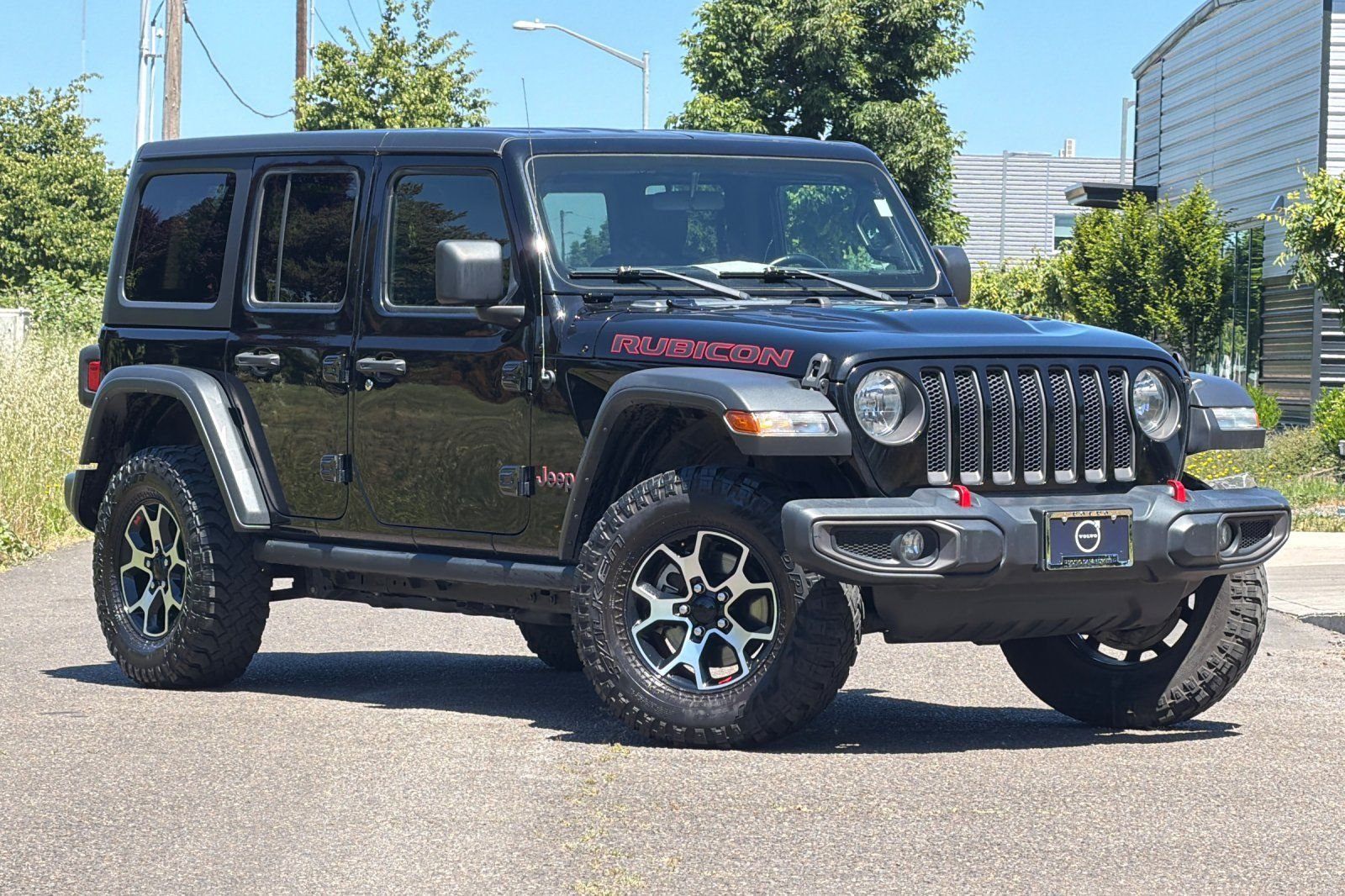 Used 2021 Black Jeep Unlimited Rubicon image 1