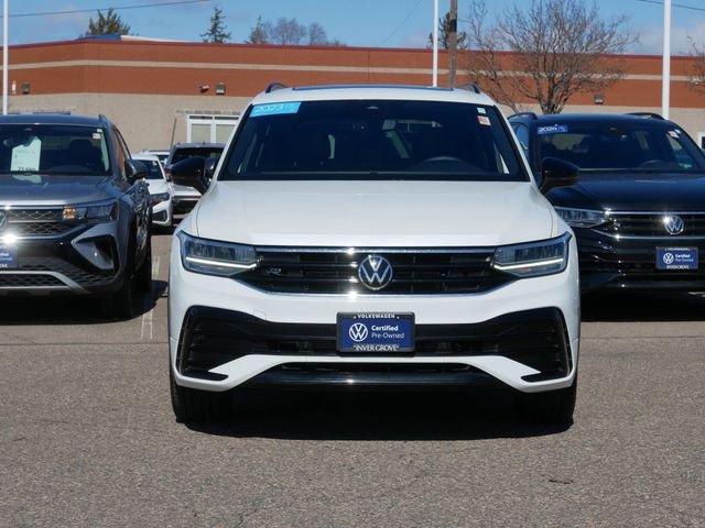 Certified 2023 Volkswagen Tiguan SE R-LINE BLACK with VIN 3VV8B7AX6PM070564 for sale in Inver Grove Heights, Minnesota