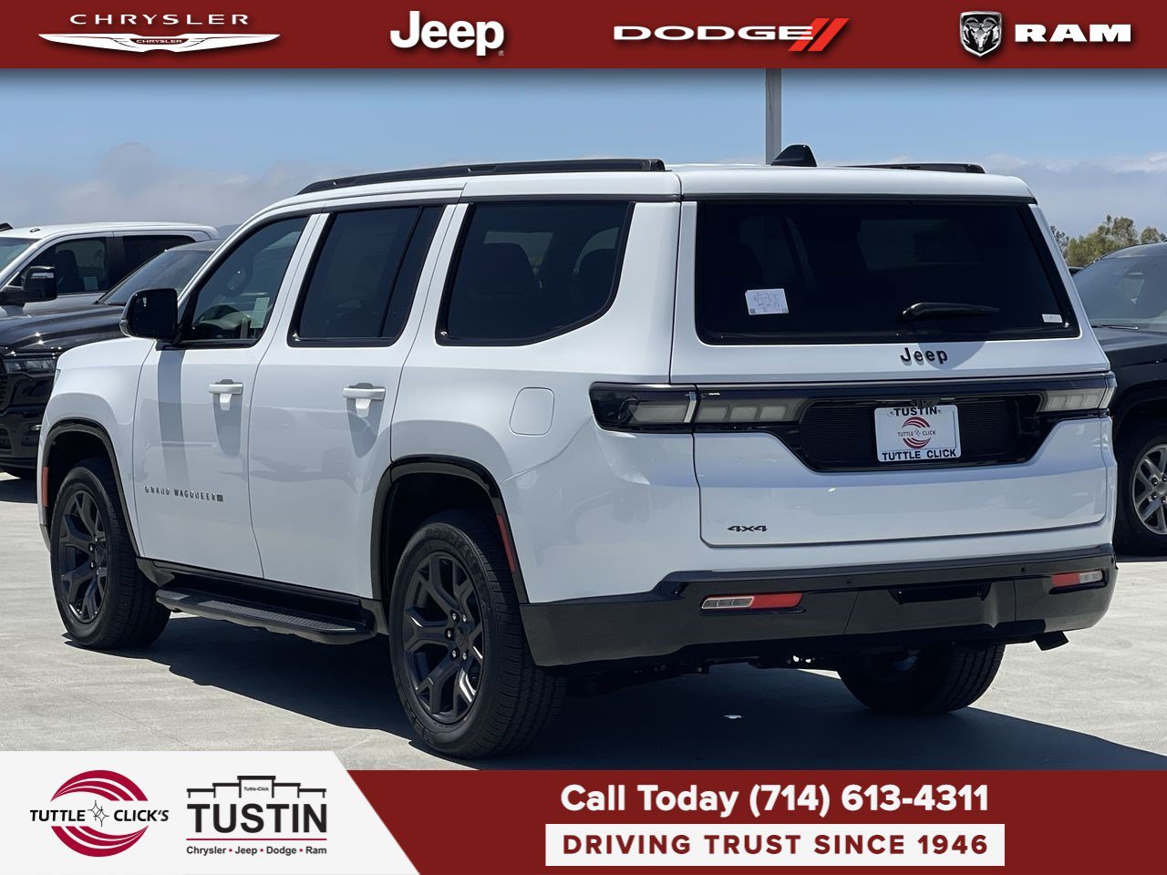 New 2026 Bright White Clear-Coat Exterior Paint Jeep Limited Altitude image 4