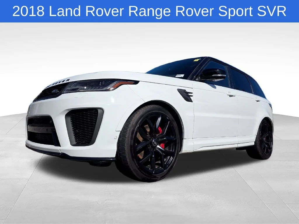 Used 2018 White Land Rover SVR image 10