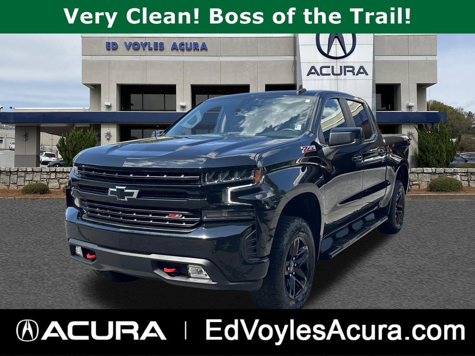 Used 2021 Black Chevrolet LT Trail Boss image 1