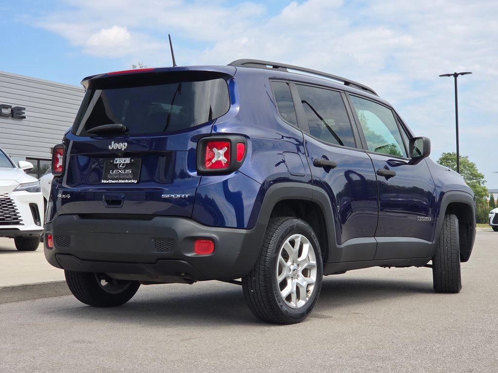 Used 2018 Jetset Blue Jeep Sport image 24