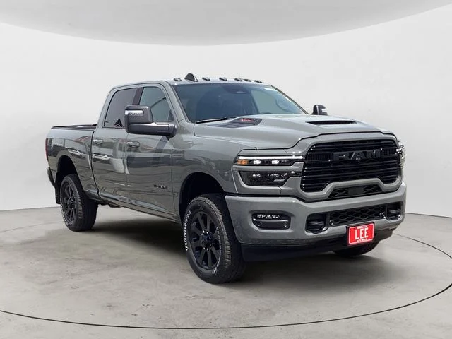 New 2026 Ceramic Gray Clearcoat Ram LARAMIE CREW CAB 4X4 6