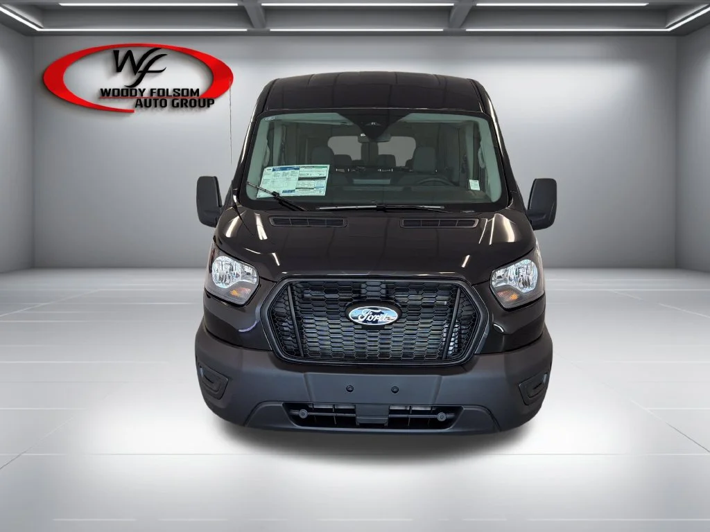 New 2027 Agate Black Metallic Ford Passenger Van XL image 2