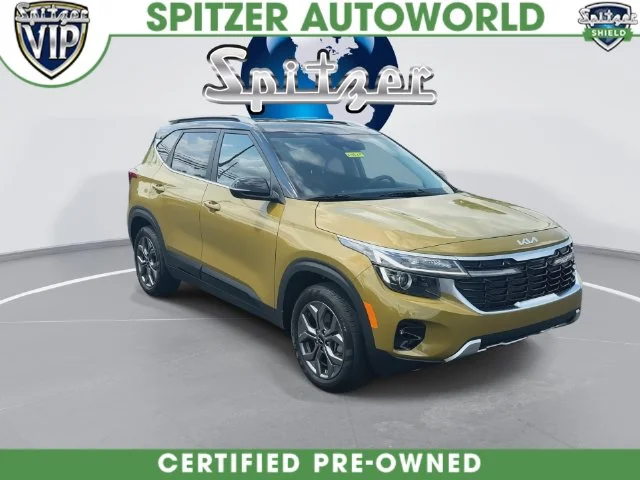 Certified Used 2024 Green Kia S image 3