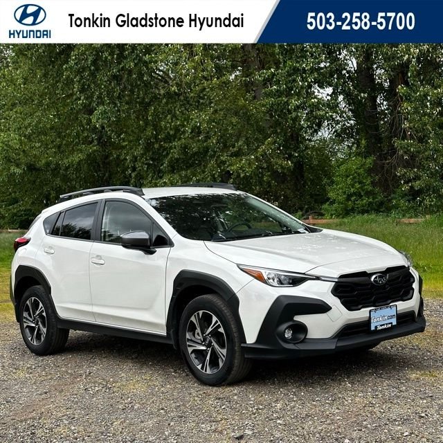 Used 2024 Crystal White Pearl Subaru Premium image 1