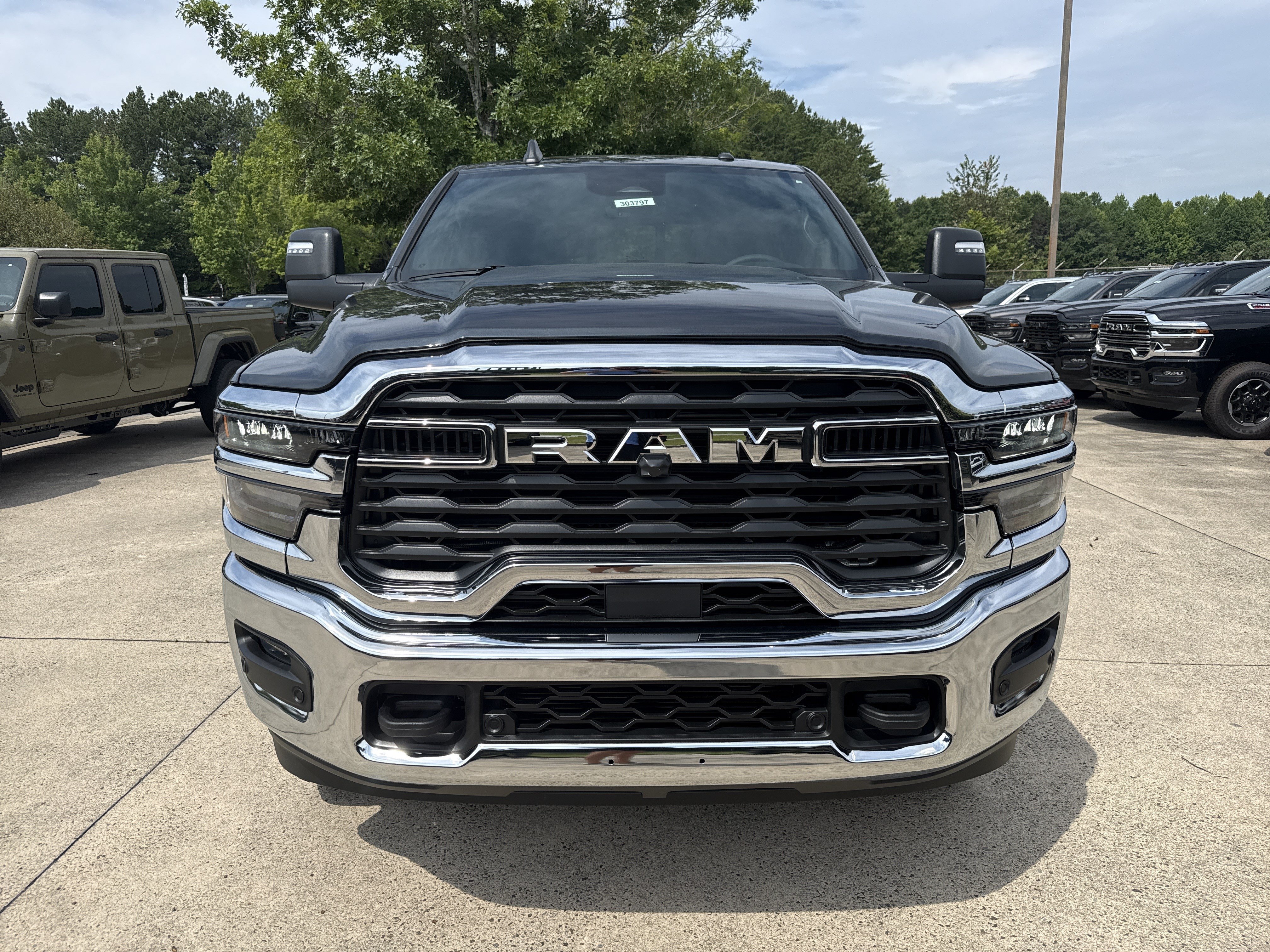 New 2026 Forged Blue Metallic RAM Big Horn image 2