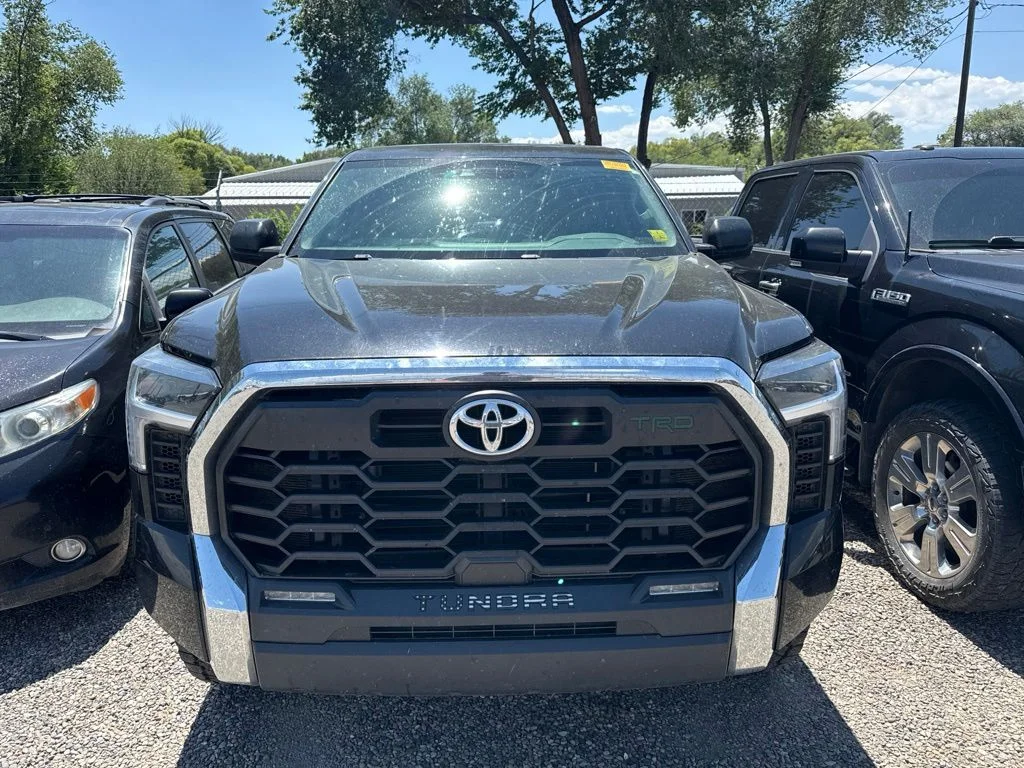 Used 2023 Midnight Black Metallic Toyota SR5 image 2