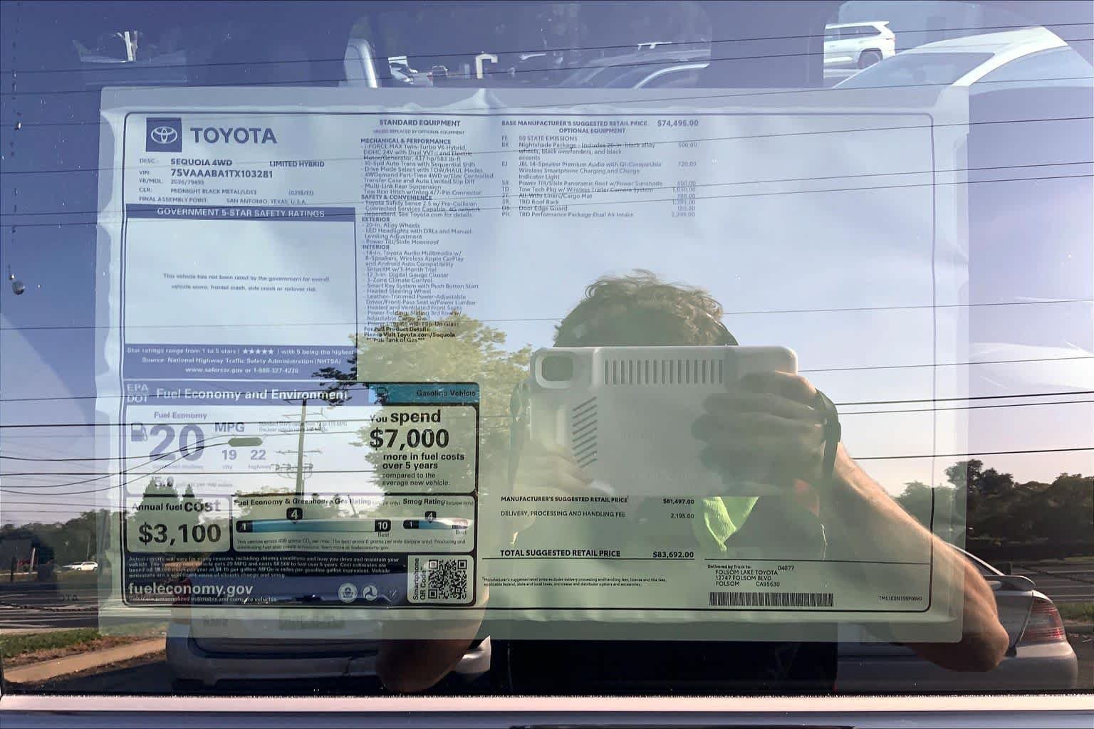 New 2026 Midnight Black Metallic Toyota Limited image 20