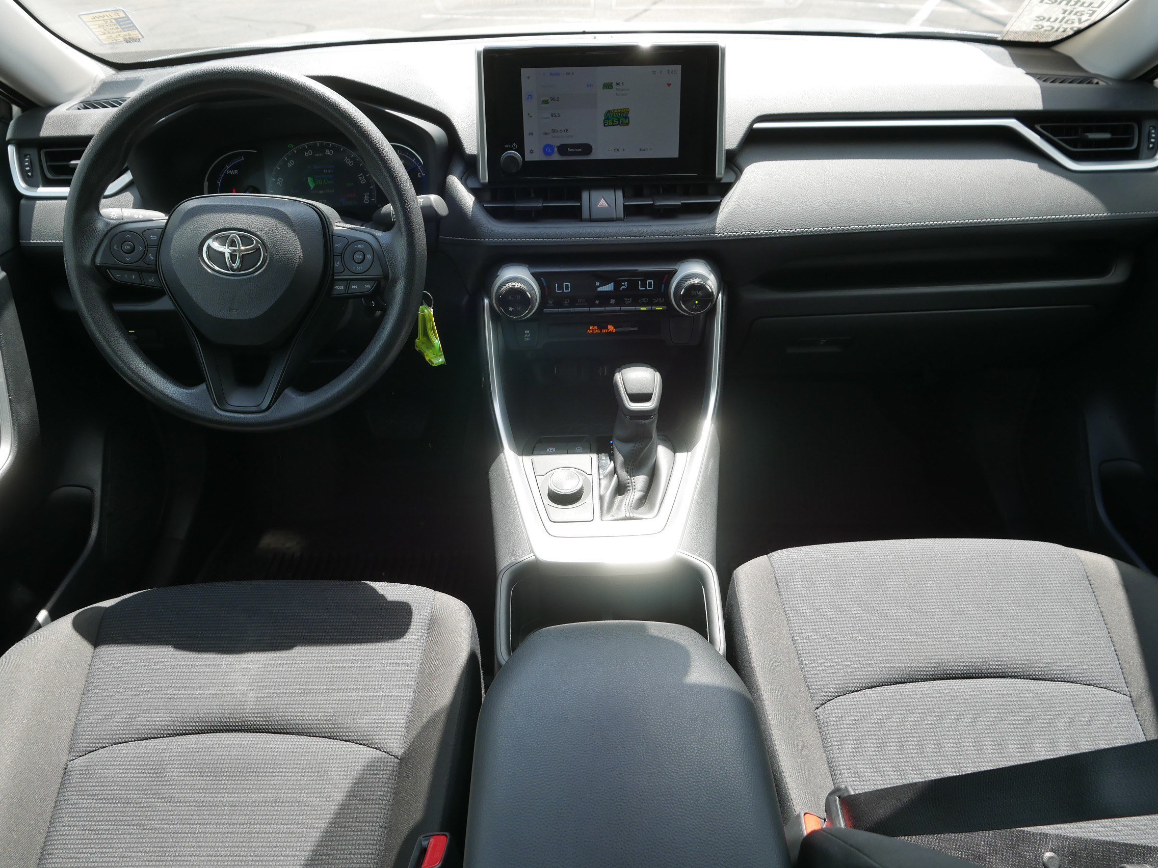 Used 2024 Silver Sky Metallic Toyota Hybrid LE image 10
