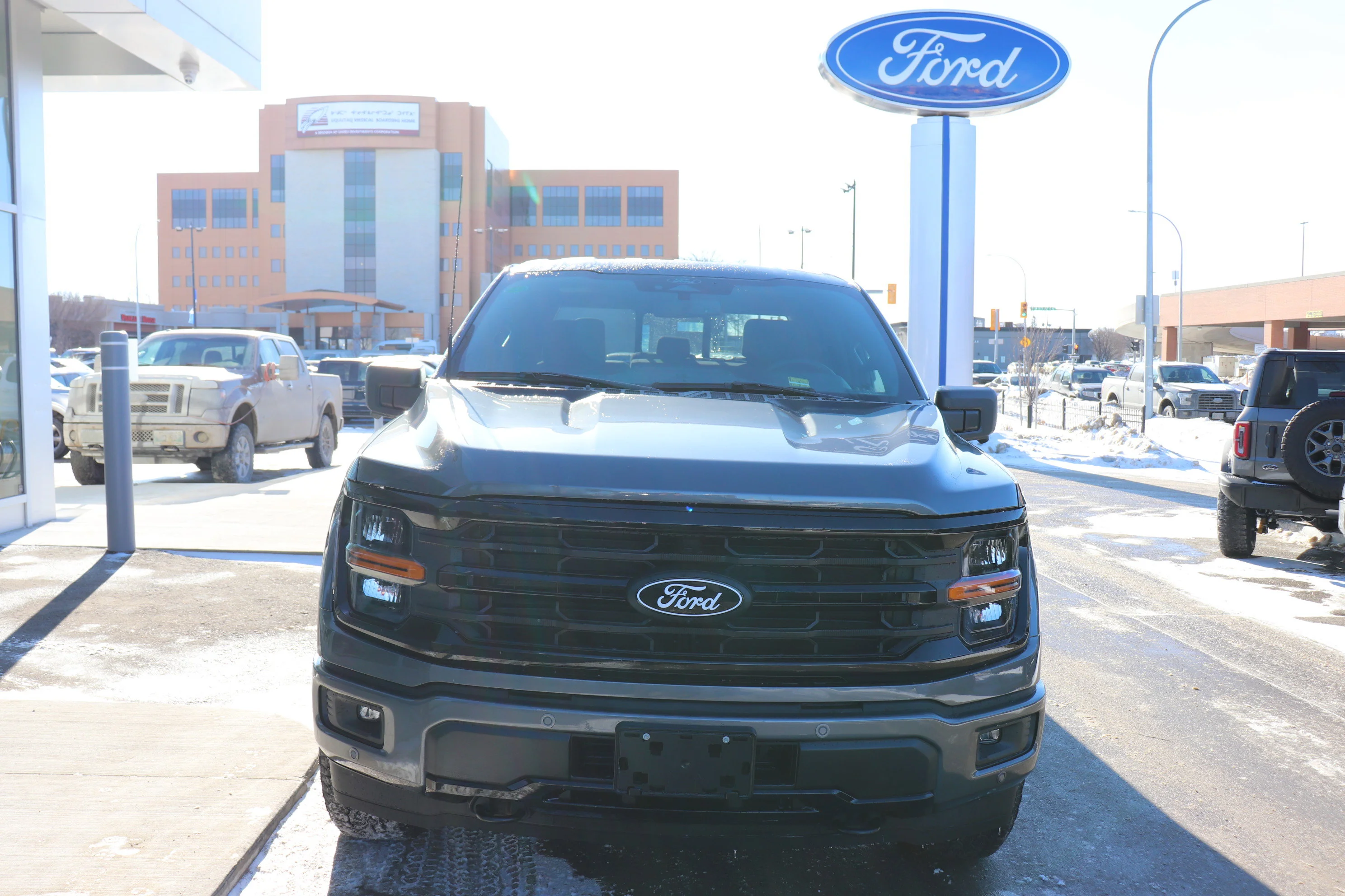 New 2026 CARBONIZED GREY METALLIC Ford XLT image 2